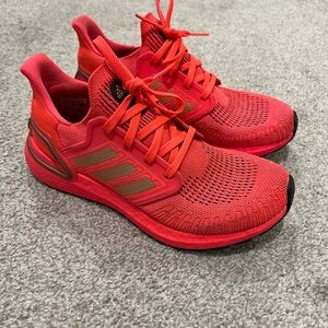 Adidas Red Running Shoes